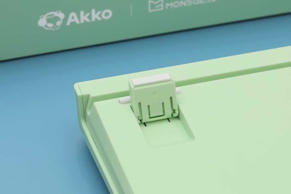 Bàn Phím Cơ Bluetooth MonsGeek MG108B Watermelon Akko Piano Pro Màu Xanh lá nhạt