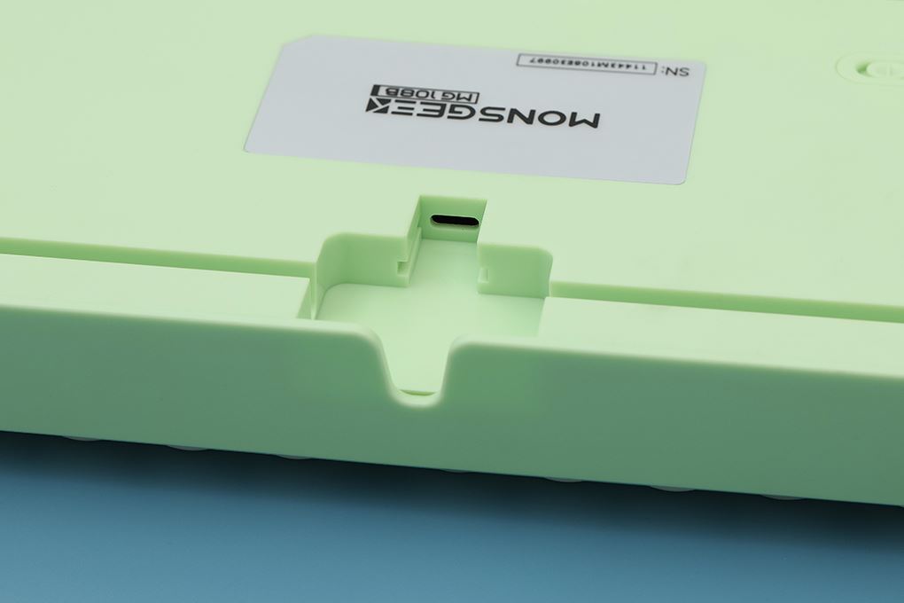 Bàn Phím Cơ Bluetooth MonsGeek MG108B Watermelon Akko Piano Pro Màu Xanh lá nhạt