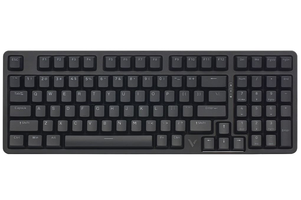 Bàn Phím Cơ Có Dây Rapoo V500 Pro 98 Màu Đen
