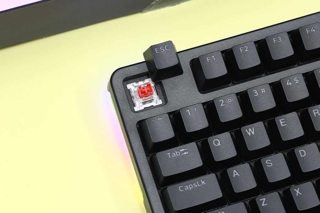 Bàn Phím Cơ Có Dây Rapoo V500 Pro 98 Màu Đen