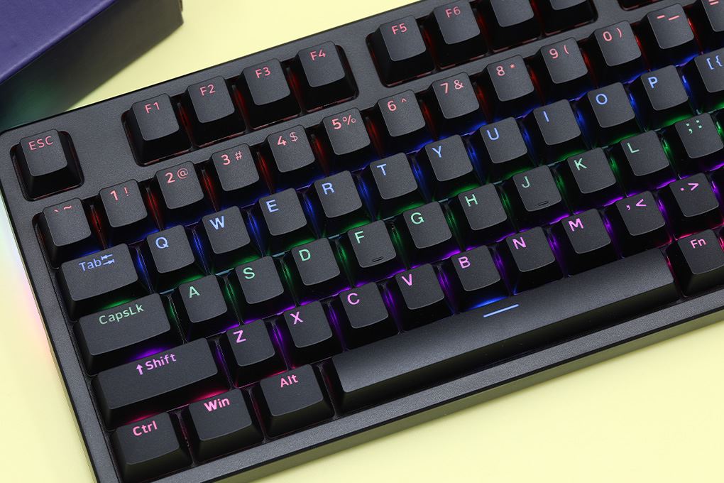 Bàn Phím Cơ Có Dây Rapoo V500 Pro 98 Màu Đen