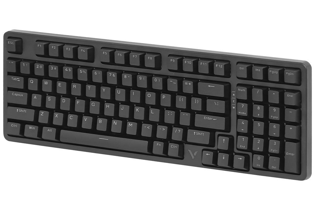 Bàn Phím Cơ Có Dây Rapoo V500 Pro 98 Màu Đen