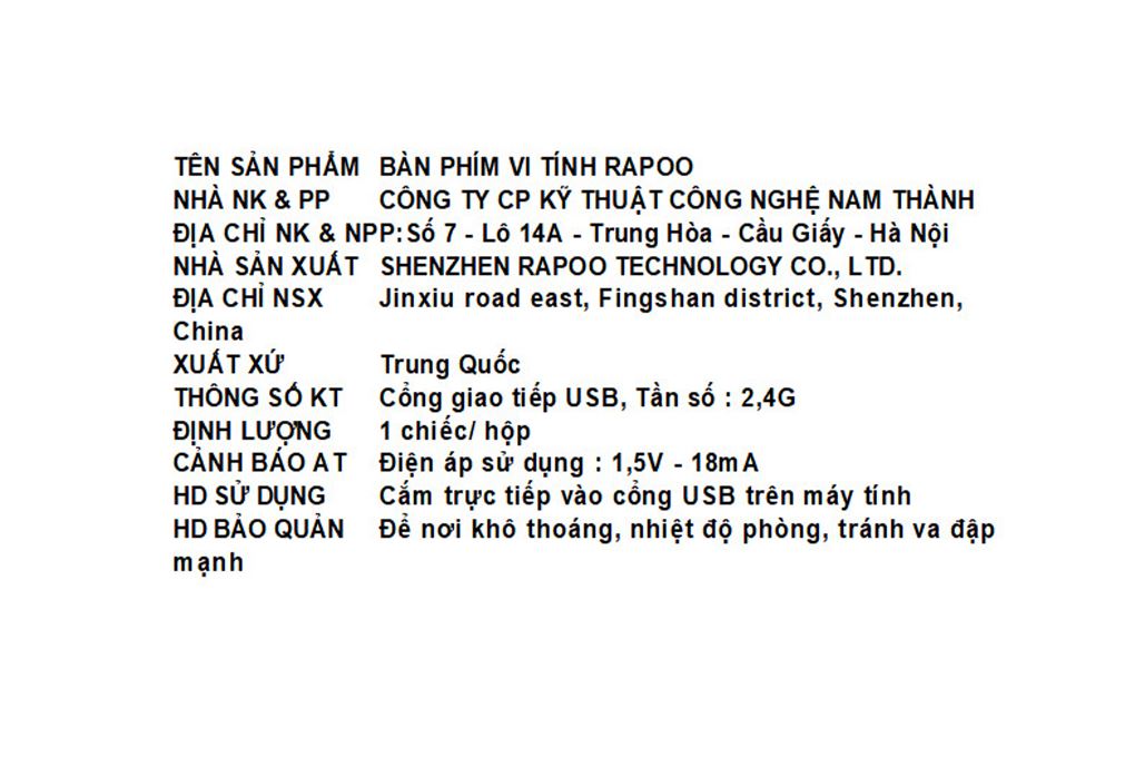 Bàn Phím Cơ Có Dây Rapoo V500 Pro 98 Màu Đen