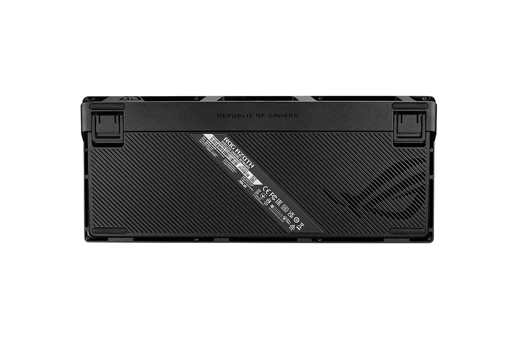 Bàn Phím Cơ Bluetooth Asus ROG Azoth Wireless Mechanical Gaming Snow Màu Đen