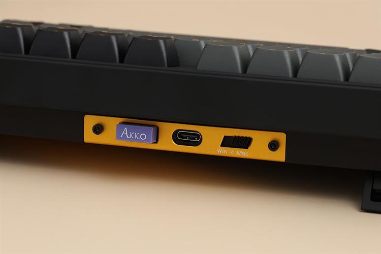 Bàn Phím Cơ Bluetooth Akko 5098B Black&Gold V3 Piano Pro Màu Đen