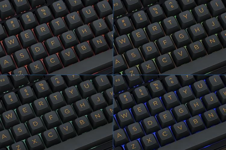 Bàn Phím Cơ Bluetooth Akko 5098B Black&Gold V3 Piano Pro Màu Đen