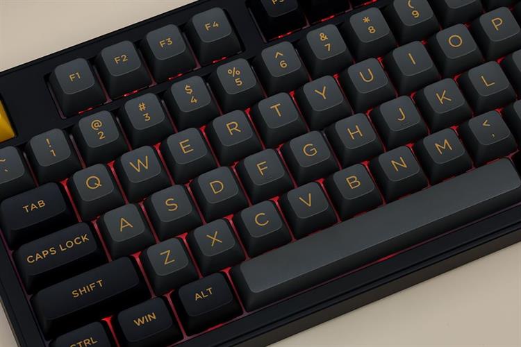 Bàn Phím Cơ Bluetooth Akko 5098B Black&Gold V3 Piano Pro Màu Đen