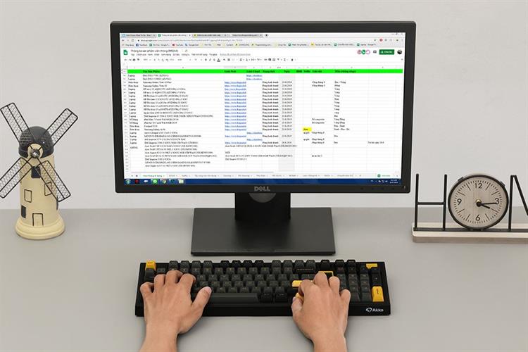 Bàn Phím Cơ Bluetooth Akko 5098B Black&Gold V3 Piano Pro Màu Đen