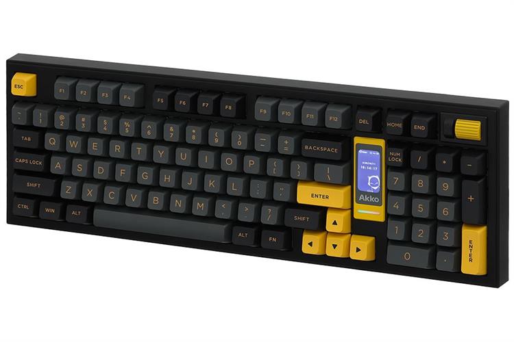 Bàn Phím Cơ Bluetooth Akko 5098B Black&Gold V3 Piano Pro Màu Đen