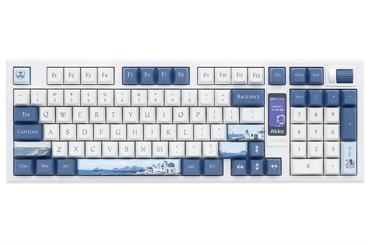 Bàn Phím Cơ Bluetooth Akko 5098B Santorini V3 Piano Pro