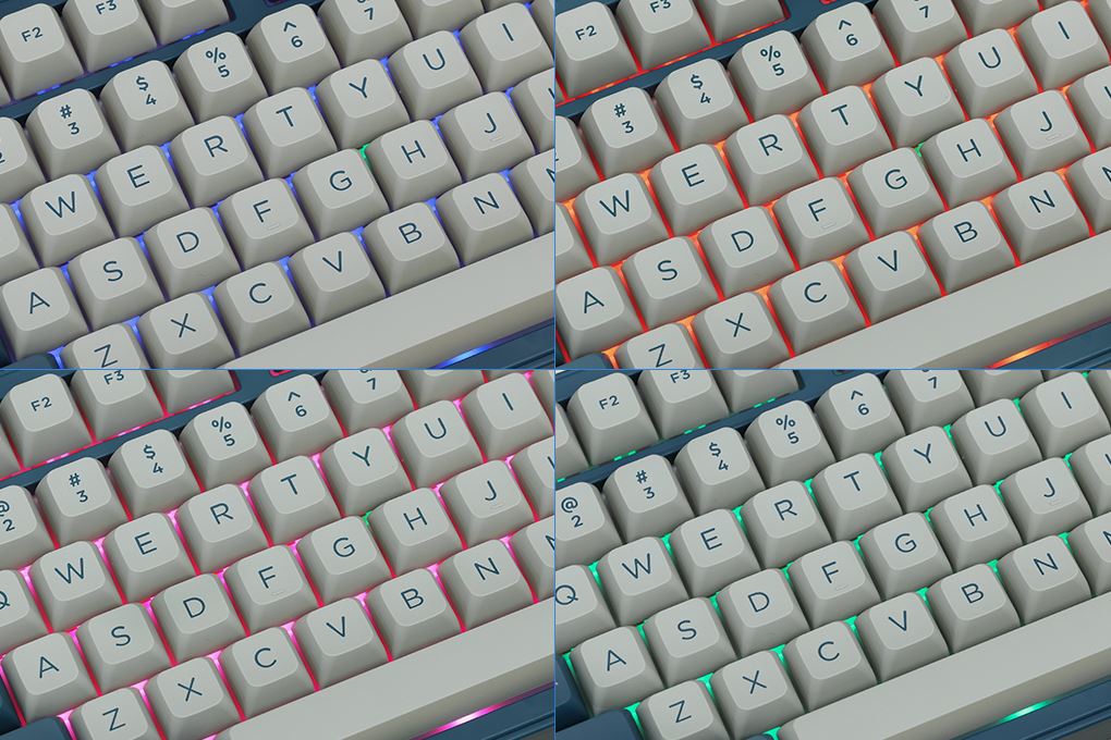 Bàn Phím Cơ Bluetooth Akko 5098B Green Ink Ice Cream Pink - 22