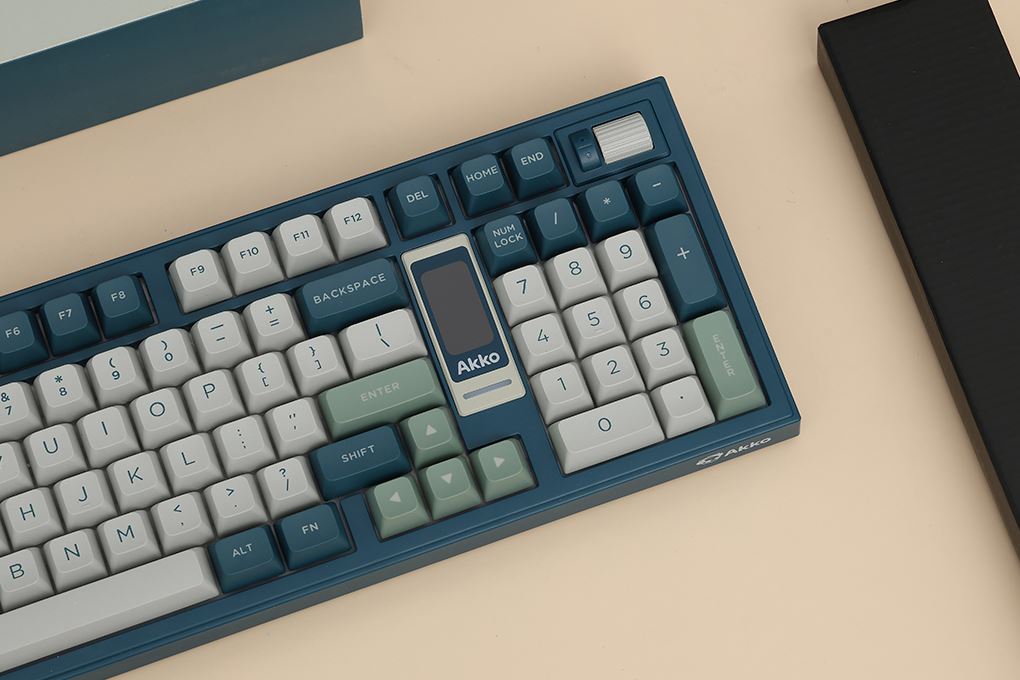 Bàn Phím Cơ Bluetooth Akko 5098B Green Ink Ice Cream Pink - 8