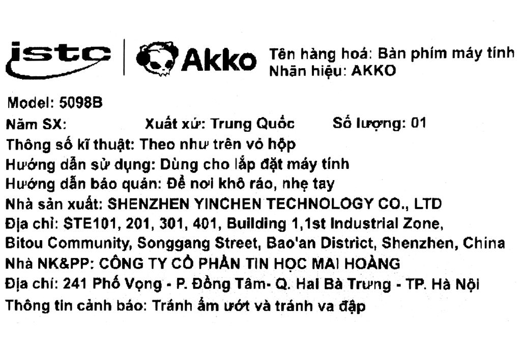 Bàn Phím Cơ Bluetooth Akko 5098B Green Ink Ice Cream Pink - 29
