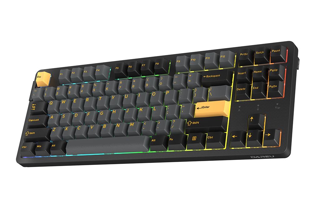 Bàn Phím Cơ Bluetooth Dareu EK87 Pro Màu Đen
