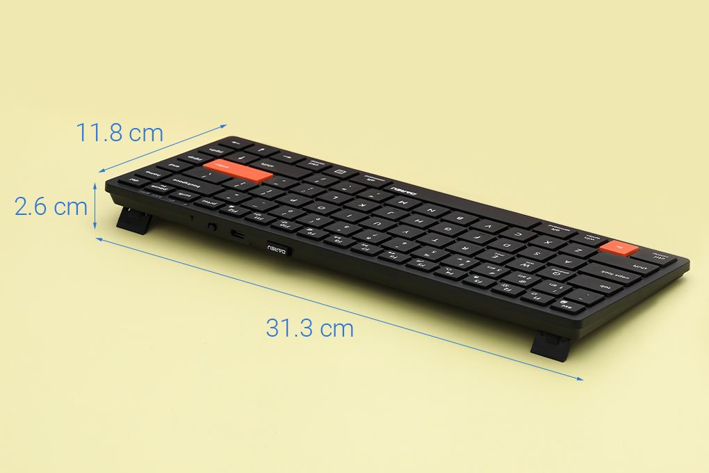 Bàn Phím Bluetooth Dareu LK160D Màu Đen