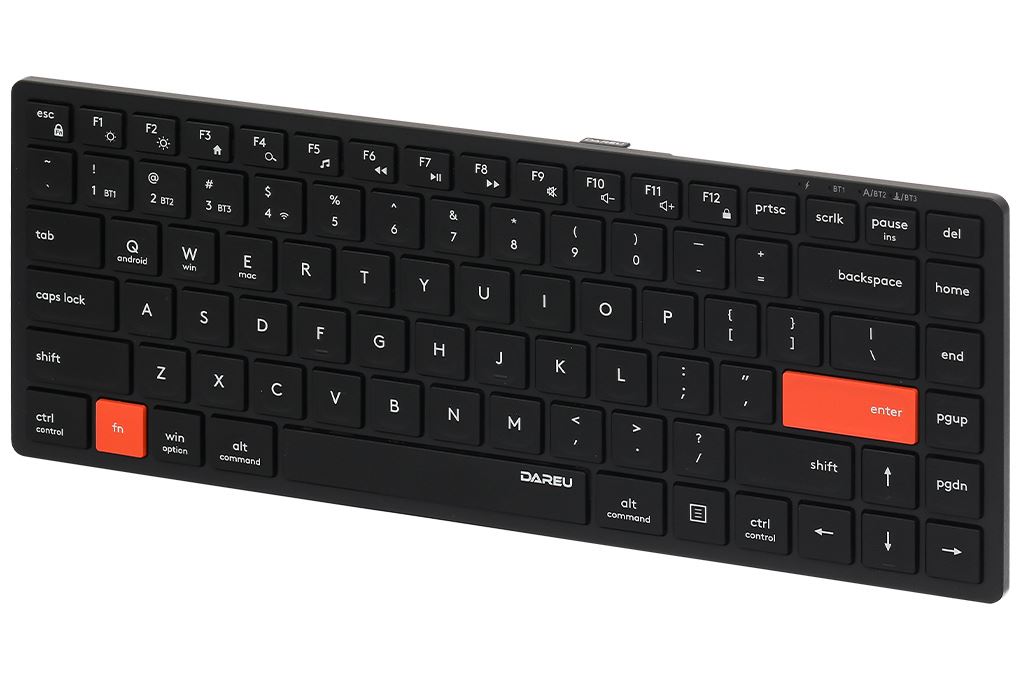 Bàn Phím Bluetooth Dareu LK160D Màu Đen