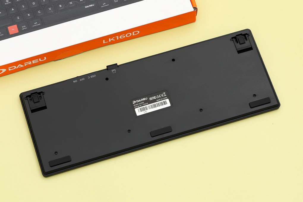 Bàn Phím Bluetooth Dareu LK160D Màu Đen