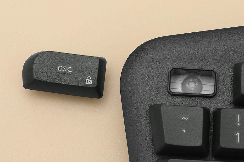 Bàn Phím Bluetooth Logitech Wave Keys Ergonomic Màu Đen