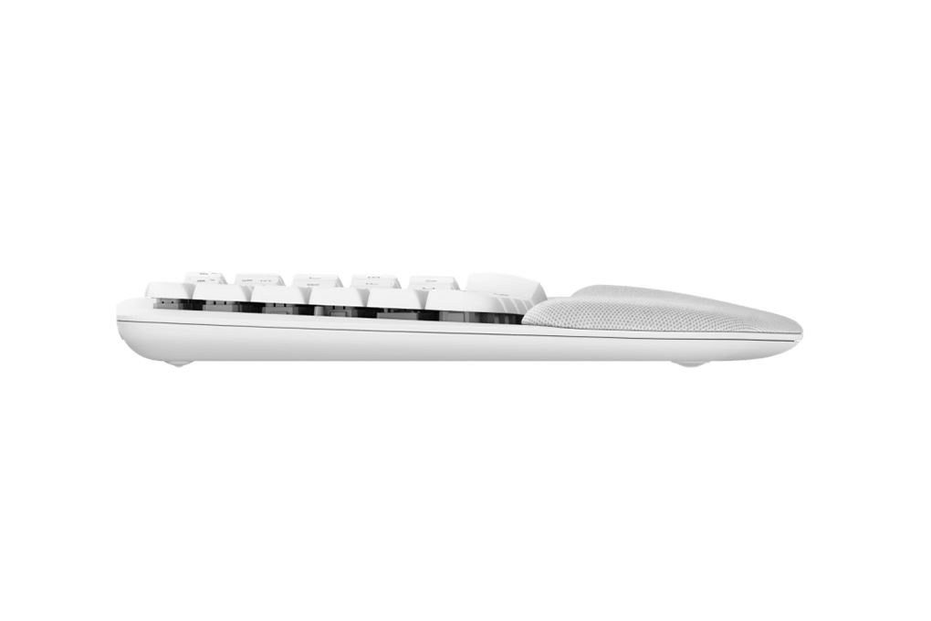 Bàn Phím Bluetooth Logitech Wave Keys Ergonomic Màu Trắng