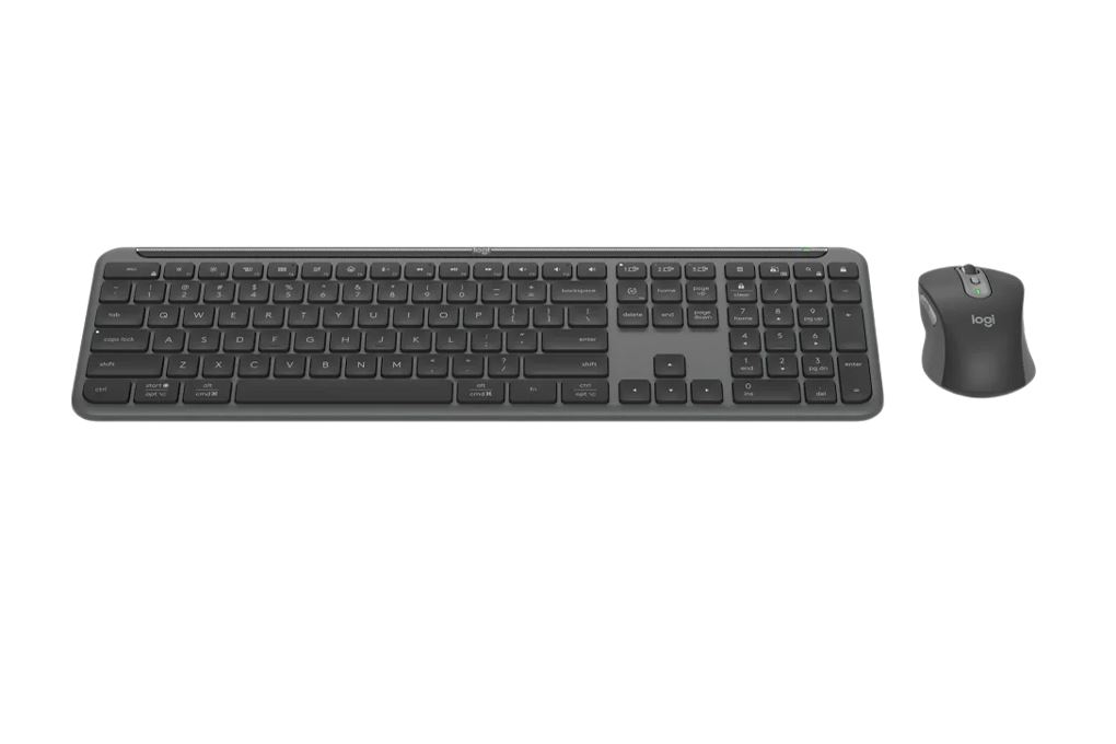 Bộ Bàn Phím Chuột Bluetooth Logitech Signature Slim MK950 Màu Đen