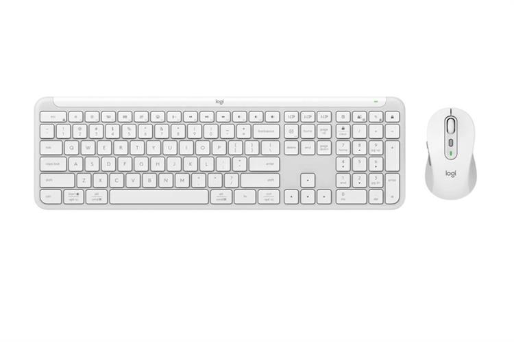Bộ Bàn Phím Chuột Bluetooth Logitech Signature Slim MK950 Màu Trắng