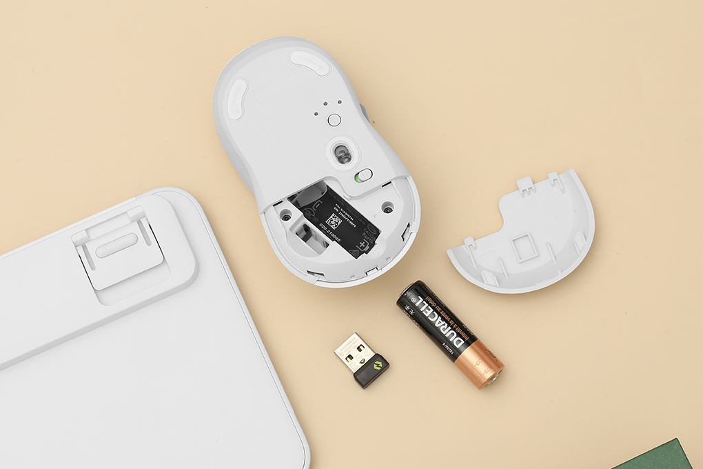 Bộ Bàn Phím Chuột Bluetooth Logitech Signature Slim MK950 Màu Trắng
