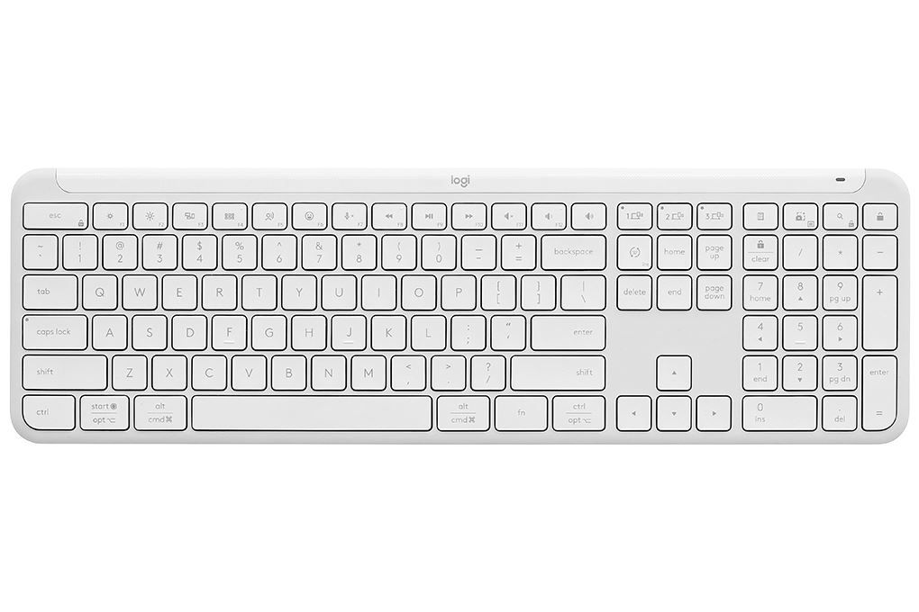 Bộ Bàn Phím Chuột Bluetooth Logitech Signature Slim MK950 Màu Trắng