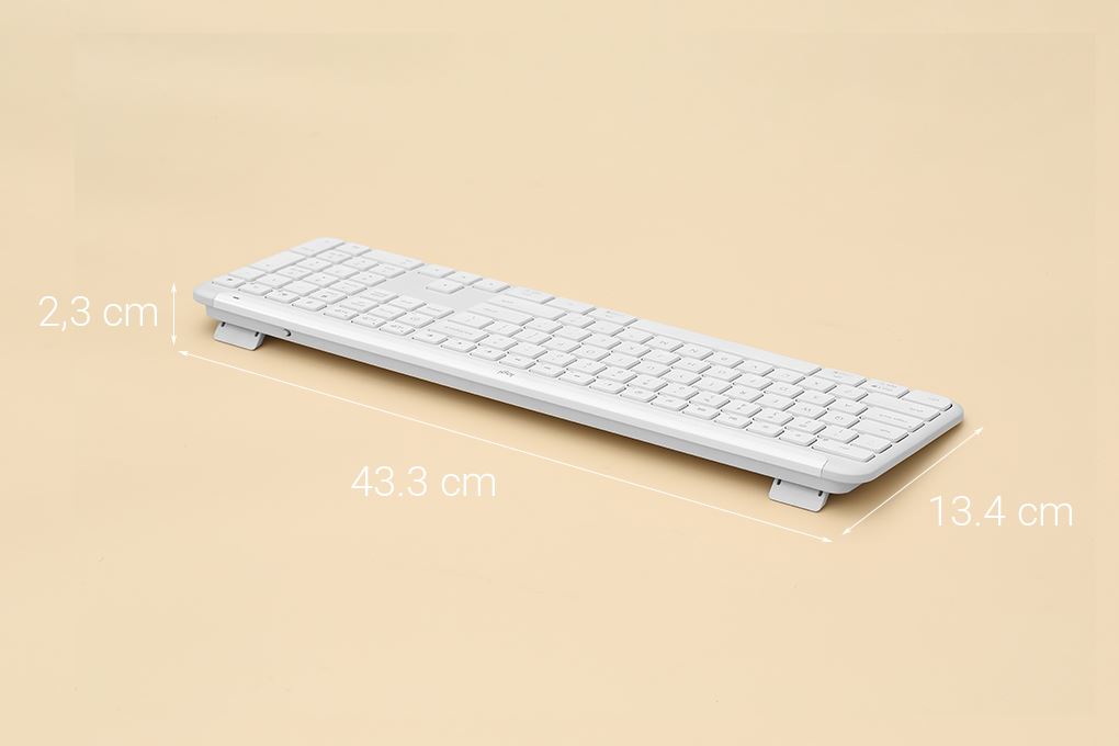 Bộ Bàn Phím Chuột Bluetooth Logitech Signature Slim MK950 Màu Trắng