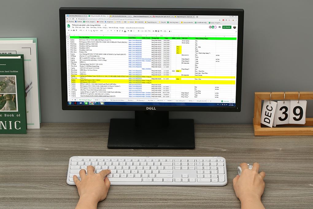 Bộ Bàn Phím Chuột Bluetooth Logitech Signature Slim MK950 Màu Trắng
