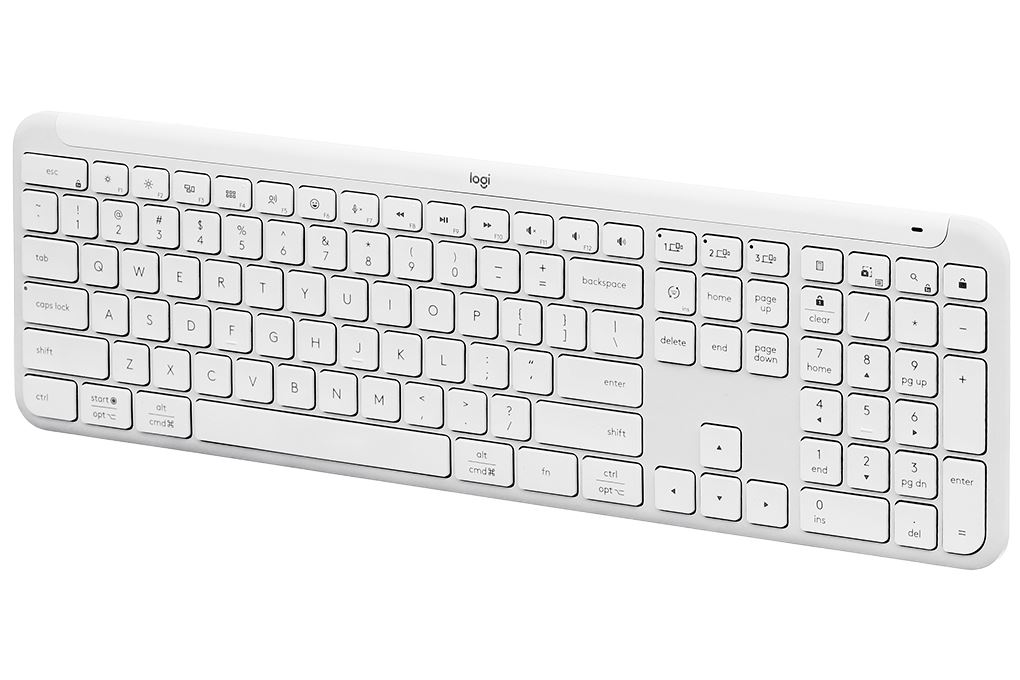 Bộ Bàn Phím Chuột Bluetooth Logitech Signature Slim MK950 Màu Trắng