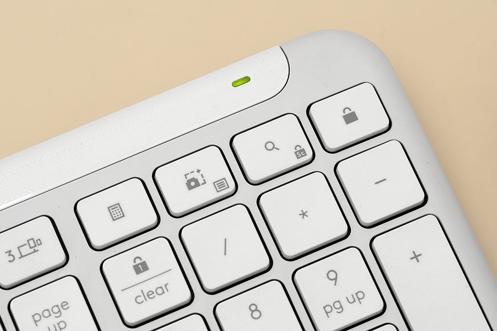 Bộ Bàn Phím Chuột Bluetooth Logitech Signature Slim MK950 Màu Trắng