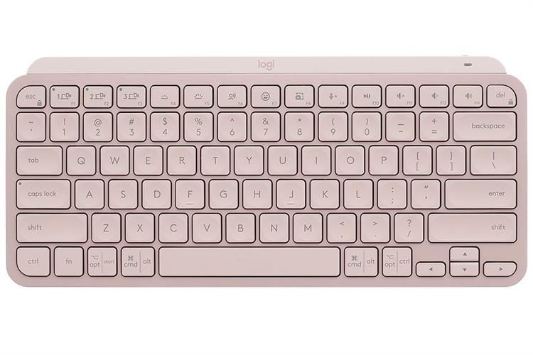Bàn Phím Bluetooth Logitech MX Keys Mini Màu Hồng