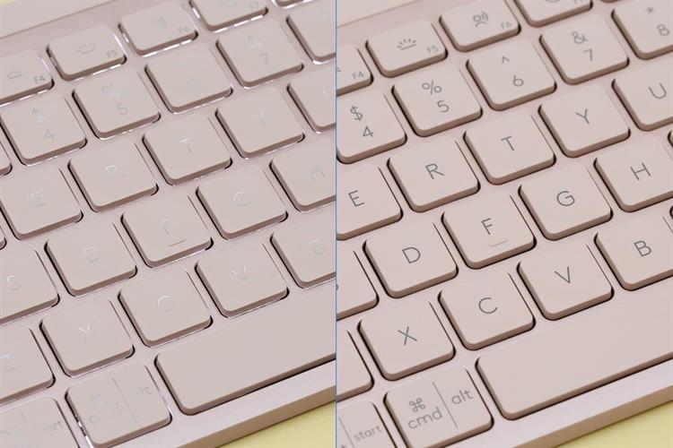 Bàn Phím Bluetooth Logitech MX Keys Mini Màu Hồng