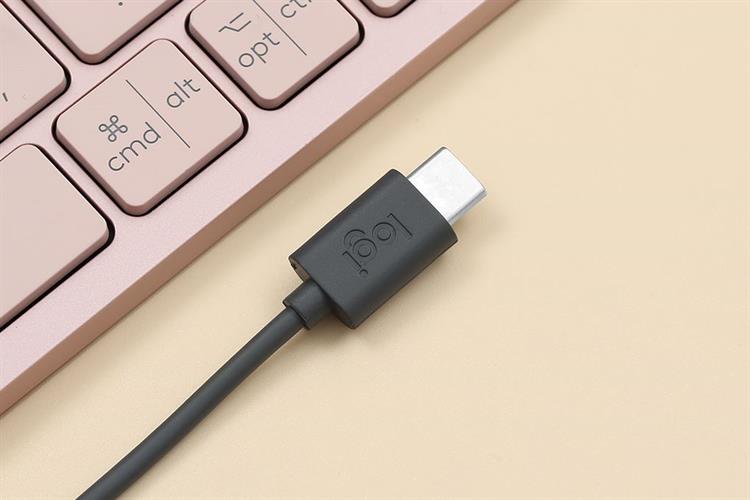 Bàn Phím Bluetooth Logitech MX Keys Mini Màu Hồng