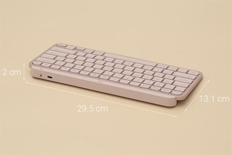 Bàn Phím Bluetooth Logitech MX Keys Mini Màu Hồng
