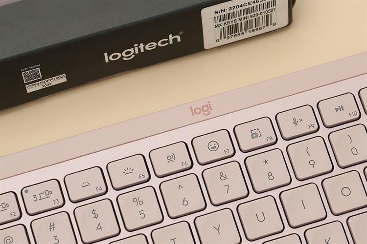 Bàn Phím Bluetooth Logitech MX Keys Mini Màu Hồng