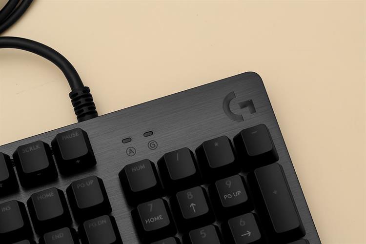 Bàn Phím Cơ Có Dây Logitech G512 Carbon Mechanical Màu Đen