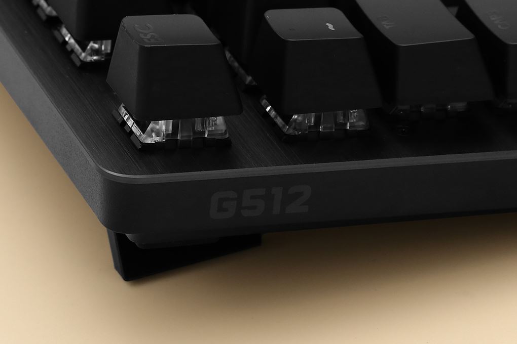 Bàn Phím Cơ Có Dây Logitech G512 Carbon Mechanical Màu Đen