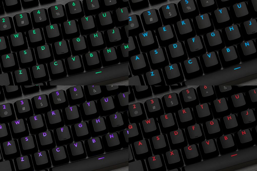 Bàn Phím Cơ Có Dây Logitech G512 Carbon Mechanical Màu Đen