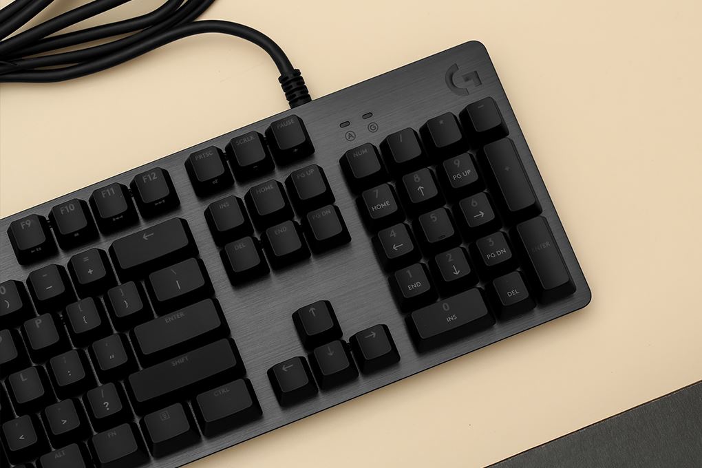 Bàn Phím Cơ Có Dây Logitech G512 Carbon Mechanical Màu Đen