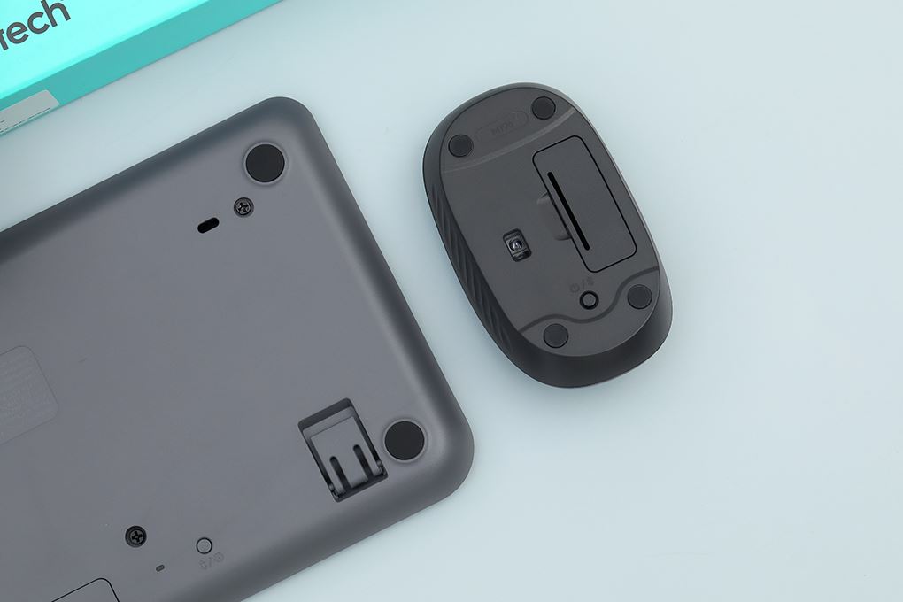 Bộ Bàn Phím Chuột Bluetooth Logitech MK250 Màu Đen