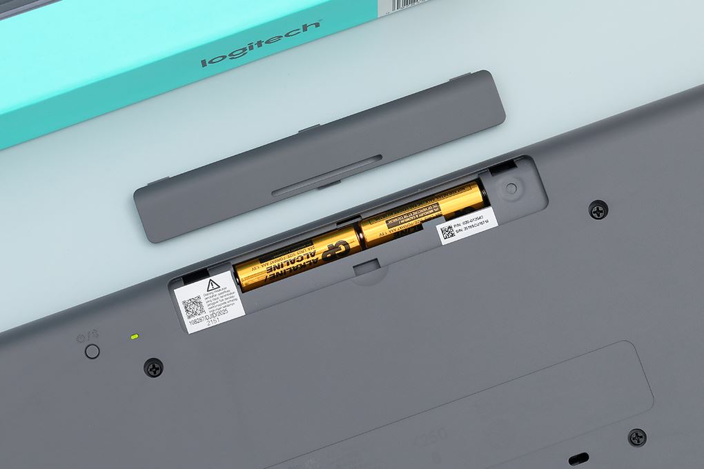 Bộ Bàn Phím Chuột Bluetooth Logitech MK250 Màu Đen