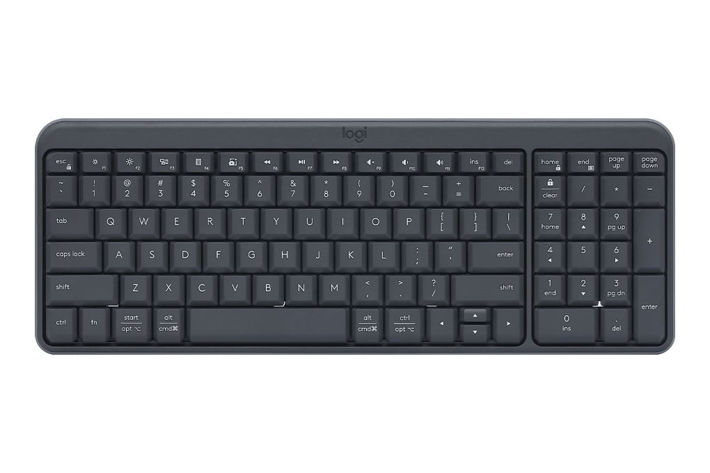 Bộ Bàn Phím Chuột Bluetooth Logitech MK250 Màu Đen