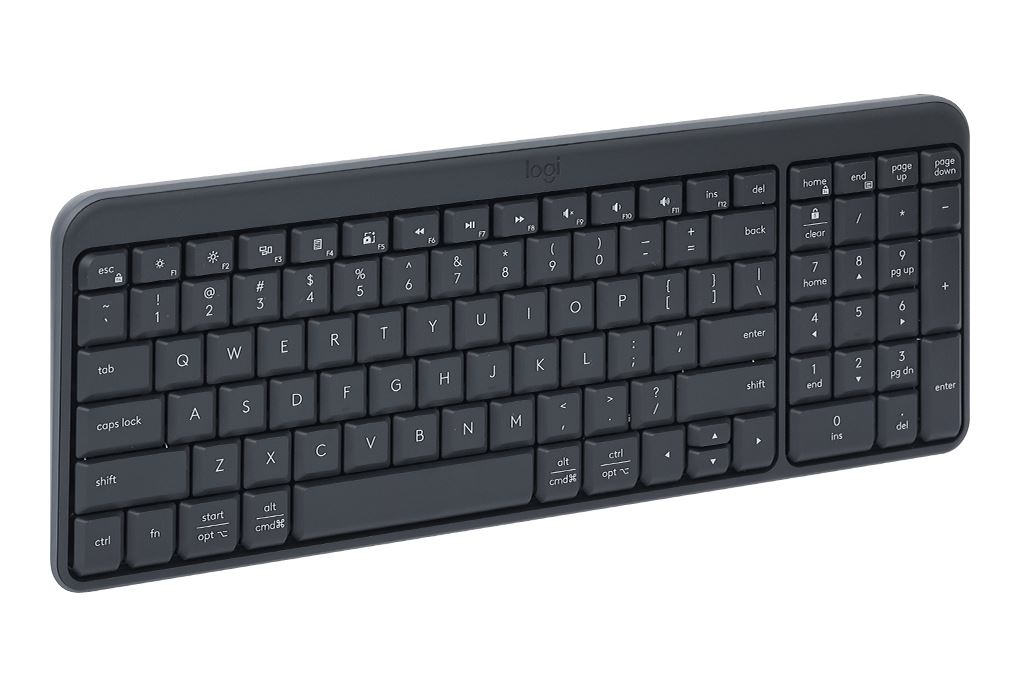 Bộ Bàn Phím Chuột Bluetooth Logitech MK250 Màu Đen