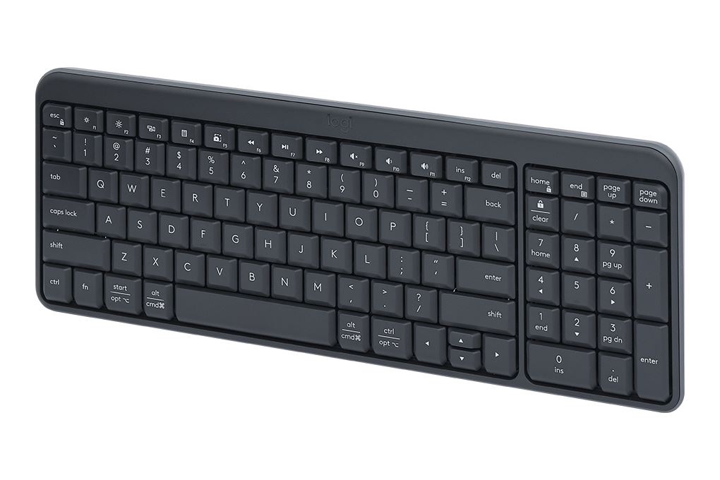 Bộ Bàn Phím Chuột Bluetooth Logitech MK250 Màu Đen