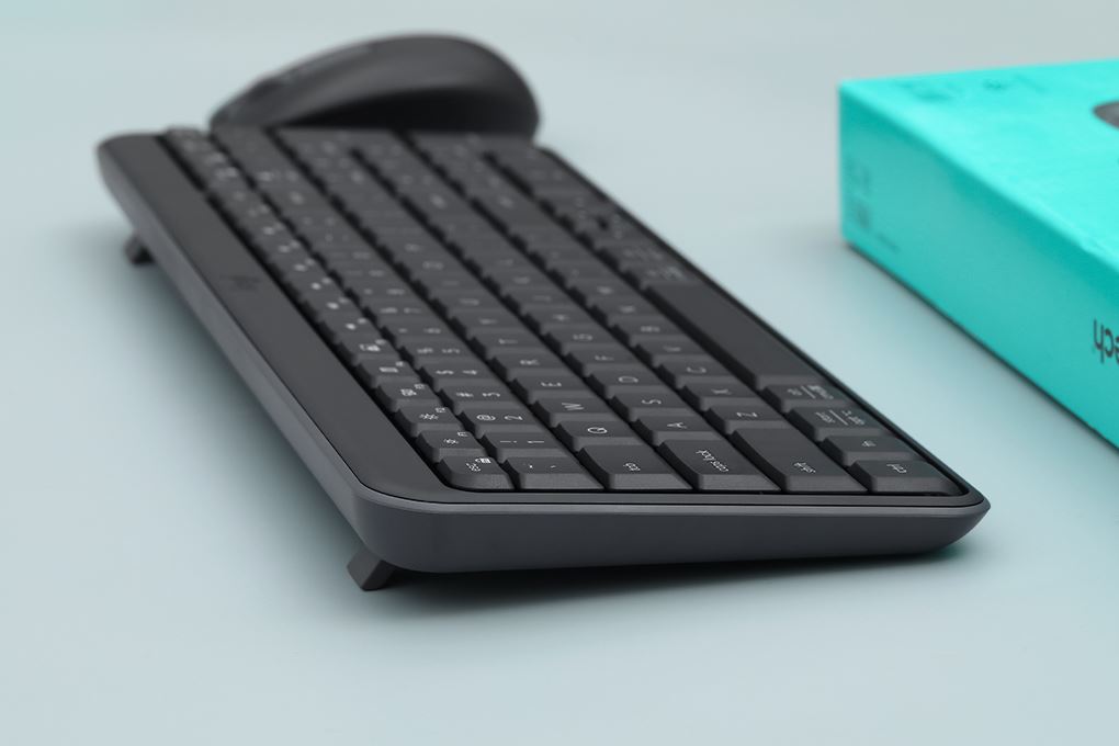 Bộ Bàn Phím Chuột Bluetooth Logitech MK250 Màu Đen