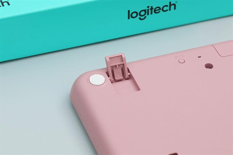 Bộ Bàn Phím Chuột Bluetooth Logitech MK250 Màu Hồng