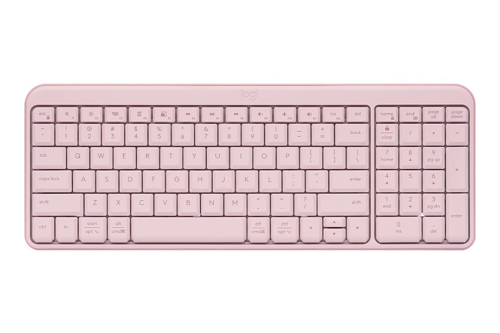Bộ Bàn Phím Chuột Bluetooth Logitech MK250 Màu Hồng