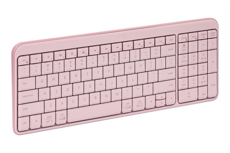 Bộ Bàn Phím Chuột Bluetooth Logitech MK250 Màu Hồng
