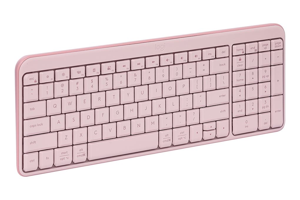 Bộ Bàn Phím Chuột Bluetooth Logitech MK250 Màu Hồng